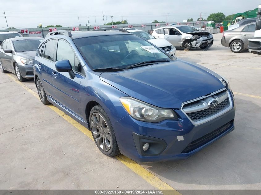 2012 SUBARU IMPREZA 2.0I SPORT PREMIUM