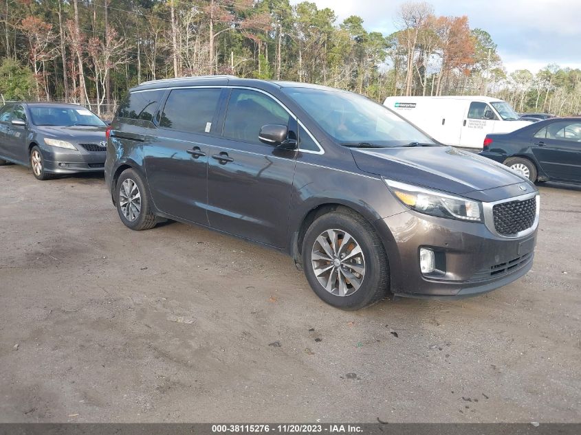 2018 KIA SEDONA SX