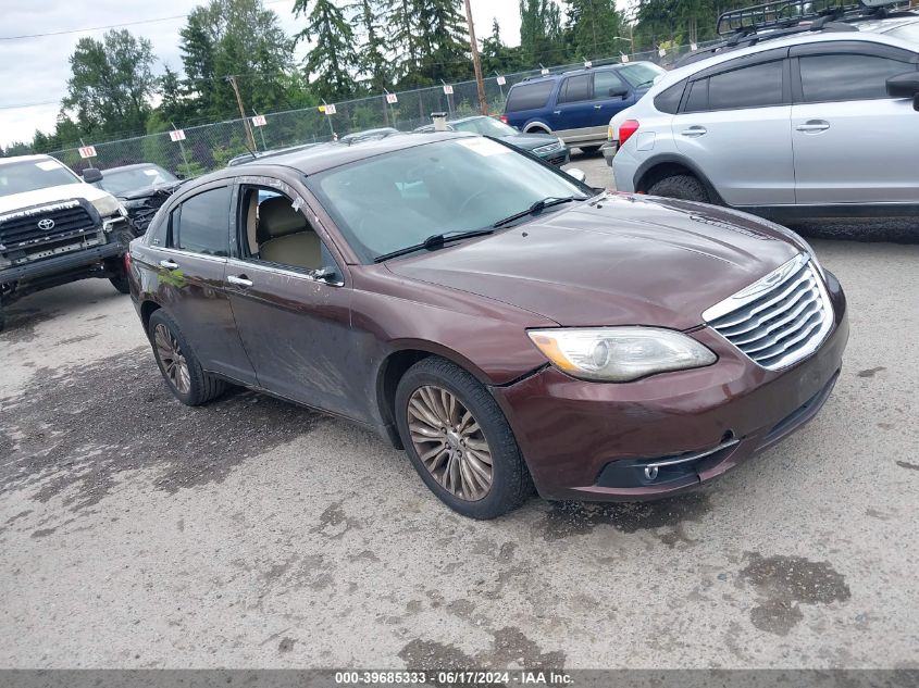 2012 CHRYSLER 200 LIMITED