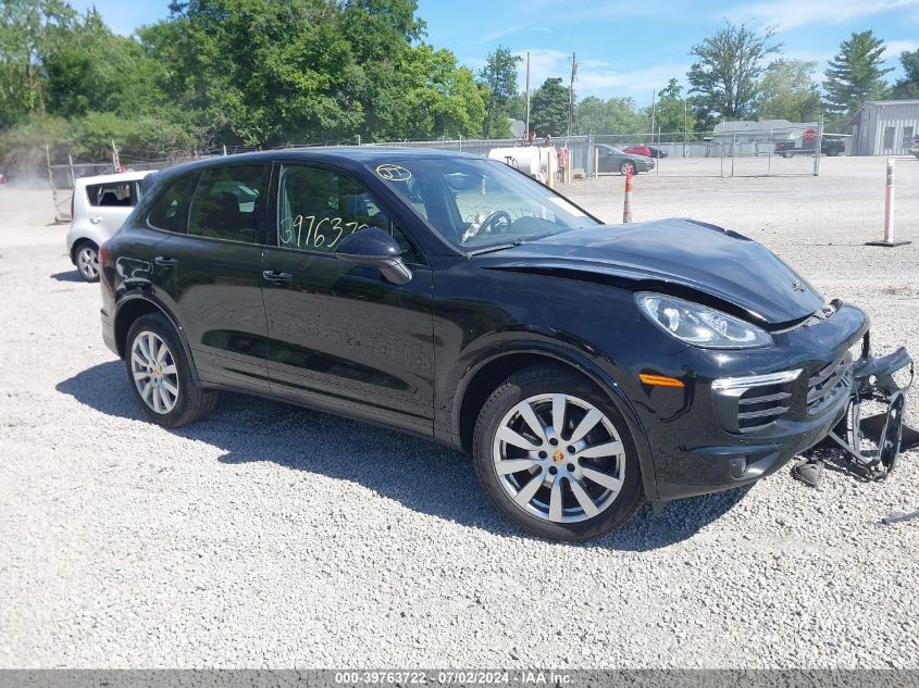 2018 PORSCHE CAYENNE PLATINUM EDITION