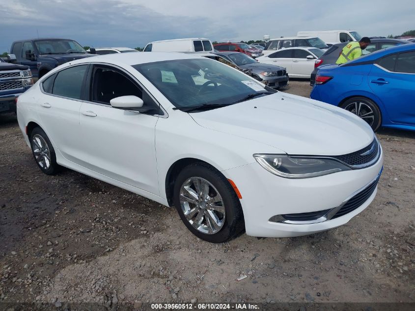 2015 CHRYSLER 200 LIMITED