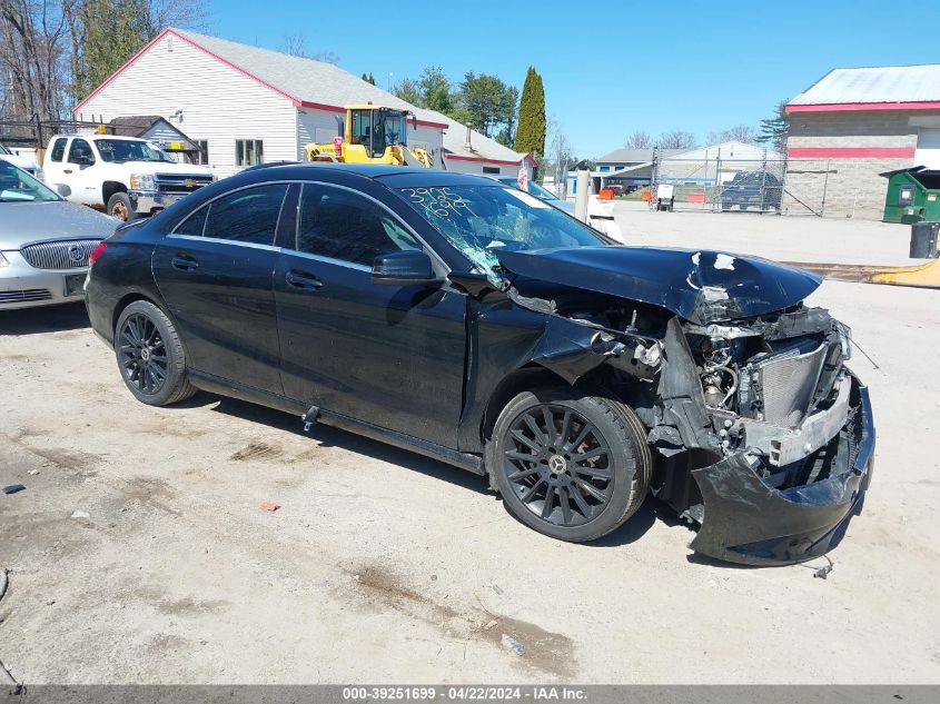 2016 MERCEDES-BENZ CLA 250 4MATIC