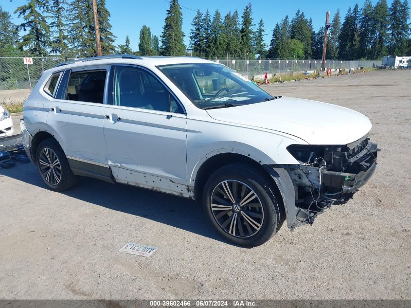 2019 VOLKSWAGEN TIGUAN 2.0T SE/2.0T SEL/2.0T SEL R-LINE/2.0T SEL R-LINE BLACK