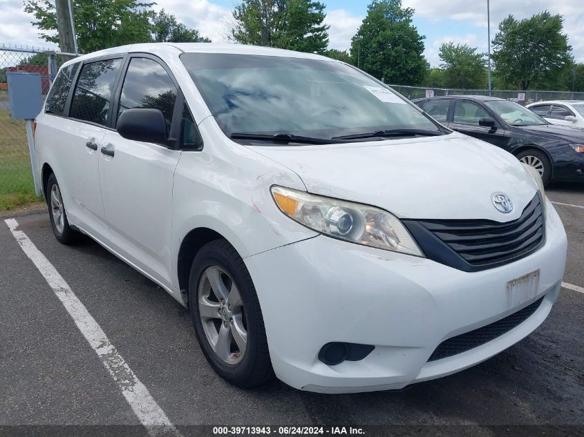 2017 TOYOTA SIENNA L 7 PASSENGER