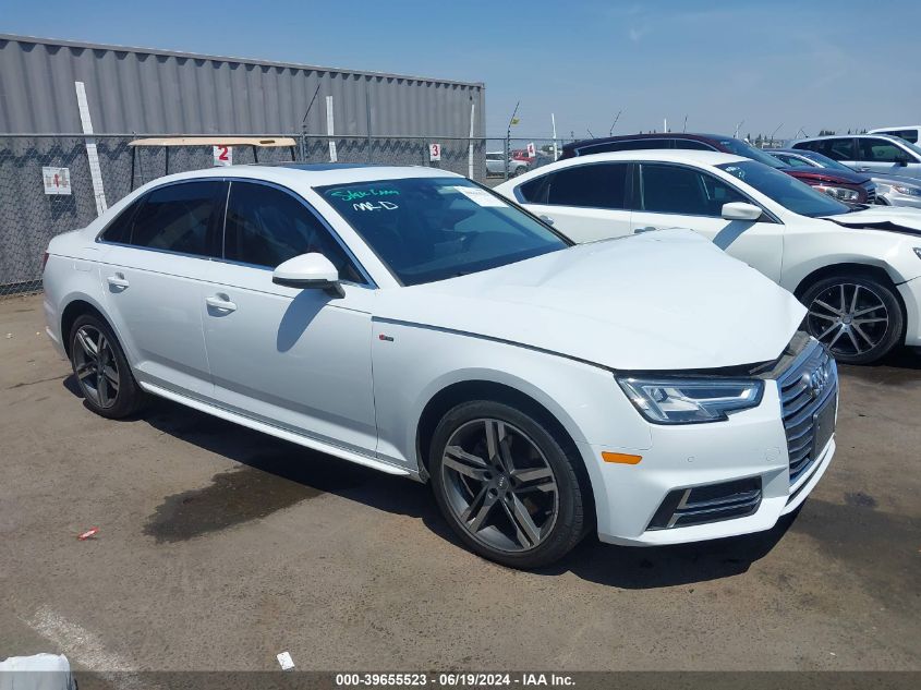 2017 AUDI A4 2.0T ULTRA PREMIUM