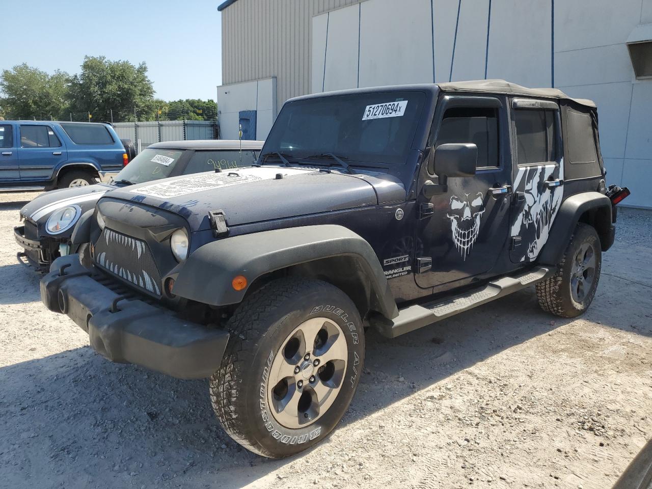 2013 JEEP WRANGLER UNLIMITED SPORT