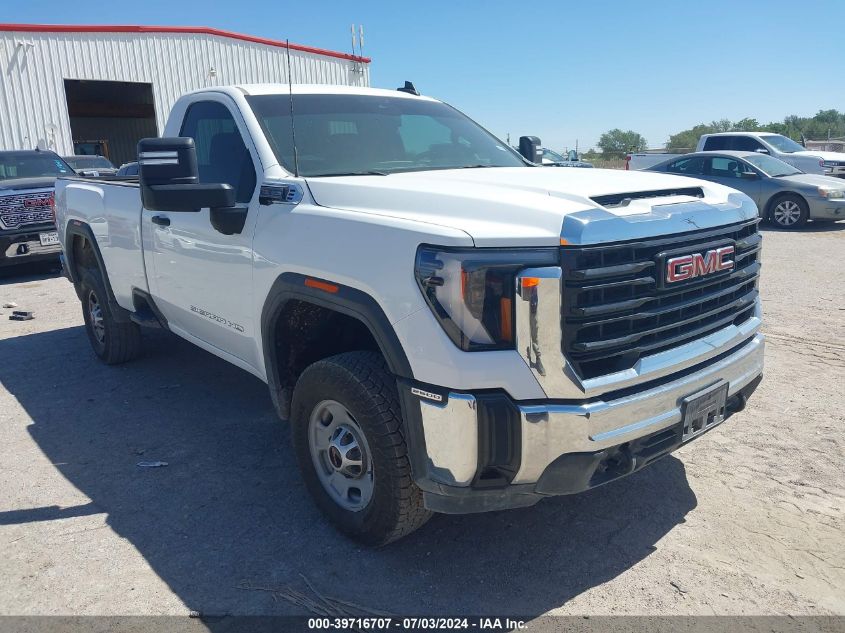 2024 GMC SIERRA 2500HD 2WD REGULAR CAB LONG BED PRO