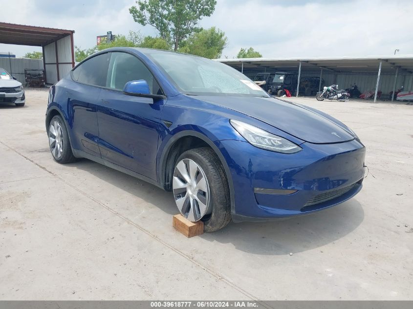 2022 TESLA MODEL Y LONG RANGE DUAL MOTOR ALL-WHEEL DRIVE