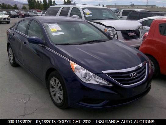 2012 HYUNDAI SONATA GLS