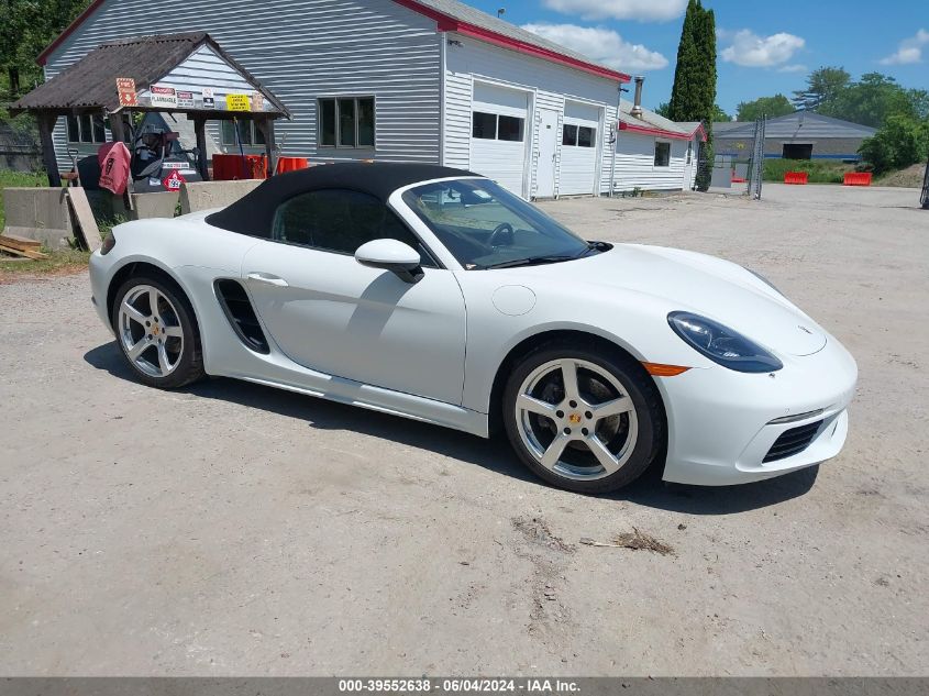 2018 PORSCHE 718 BOXSTER