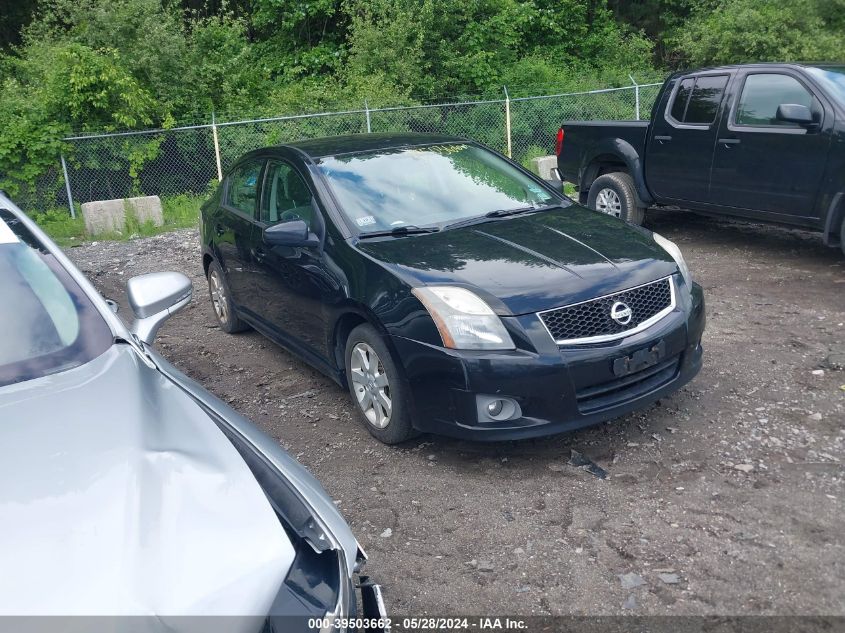 2012 NISSAN SENTRA 2.0 SR