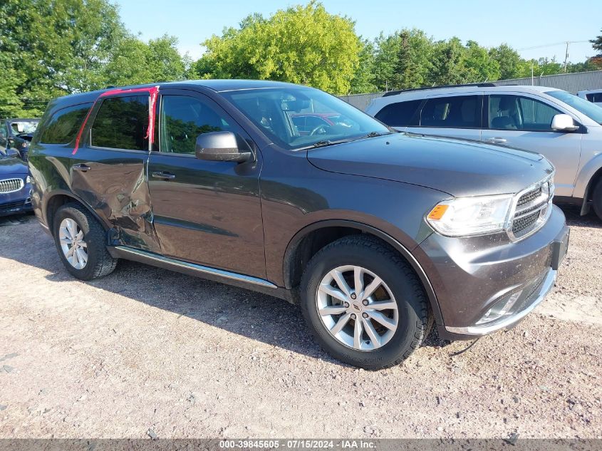 2019 DODGE DURANGO SXT AWD