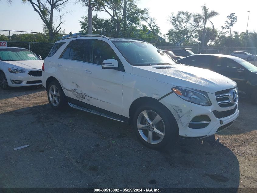 2017 MERCEDES-BENZ GLE 350 4MATIC