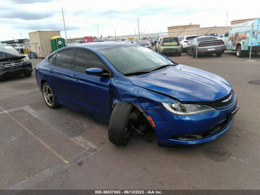 2015 CHRYSLER 200 S