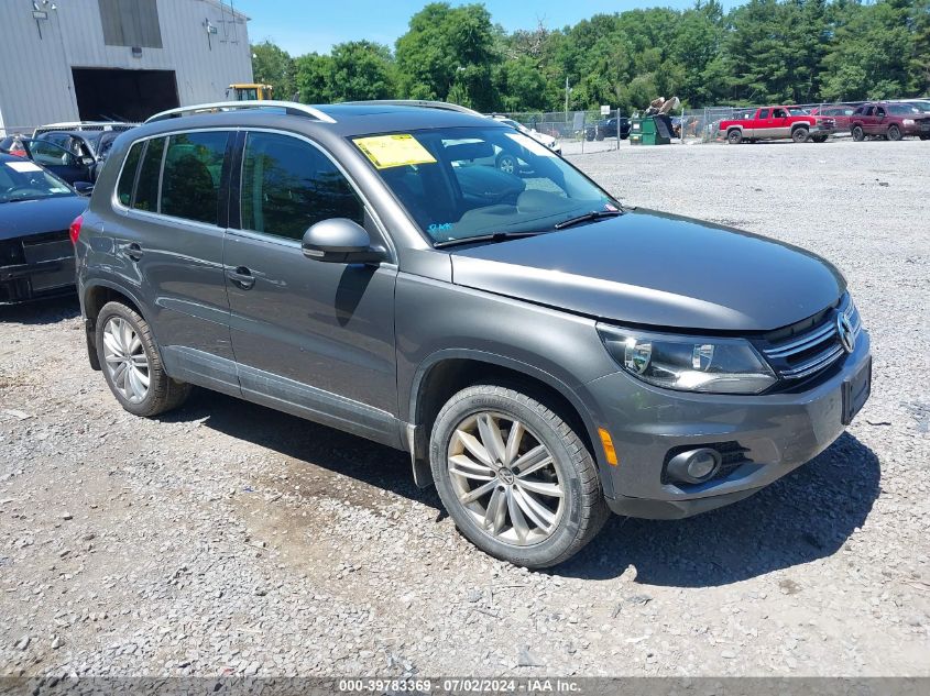 2015 VOLKSWAGEN TIGUAN SEL