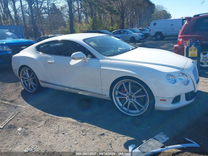 2012 BENTLEY CONTINENTAL GT