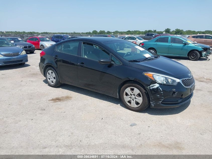 2015 KIA FORTE LX