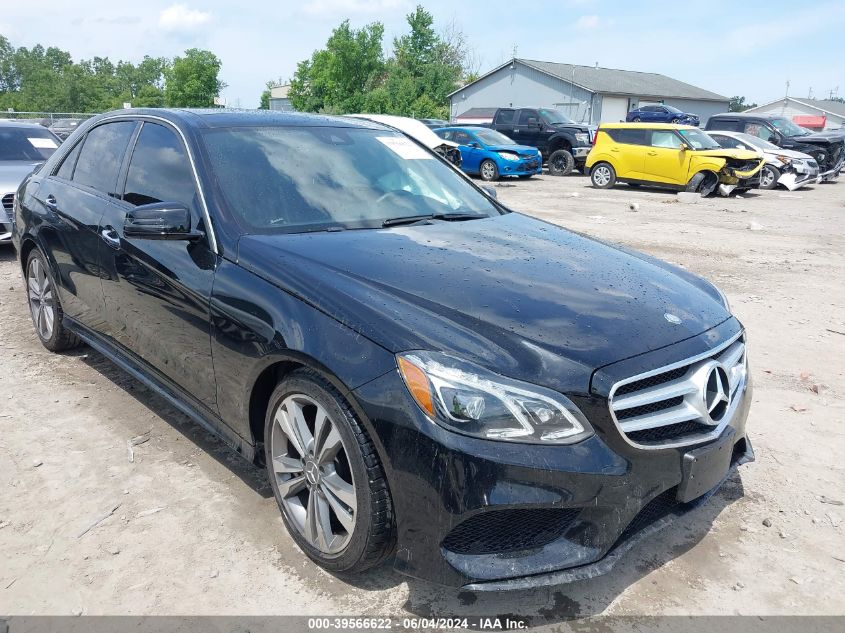 2016 MERCEDES-BENZ E 350 4MATIC