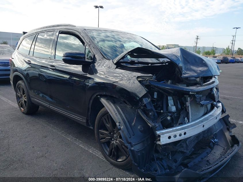 2020 HONDA PILOT AWD BLACK EDITION