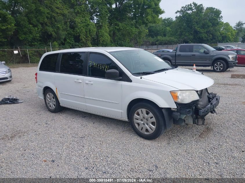 2017 DODGE GRAND CARAVAN SE