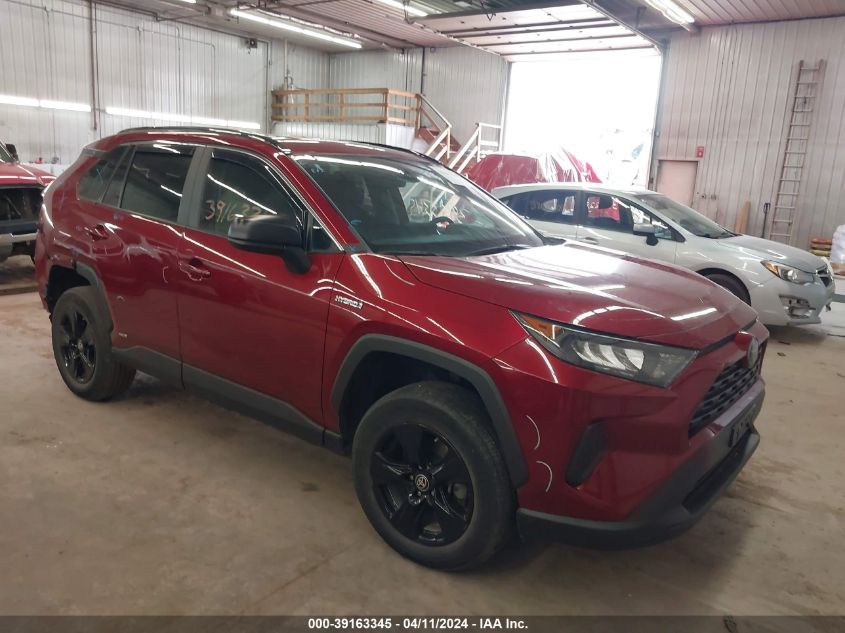 2021 TOYOTA RAV4 LE HYBRID