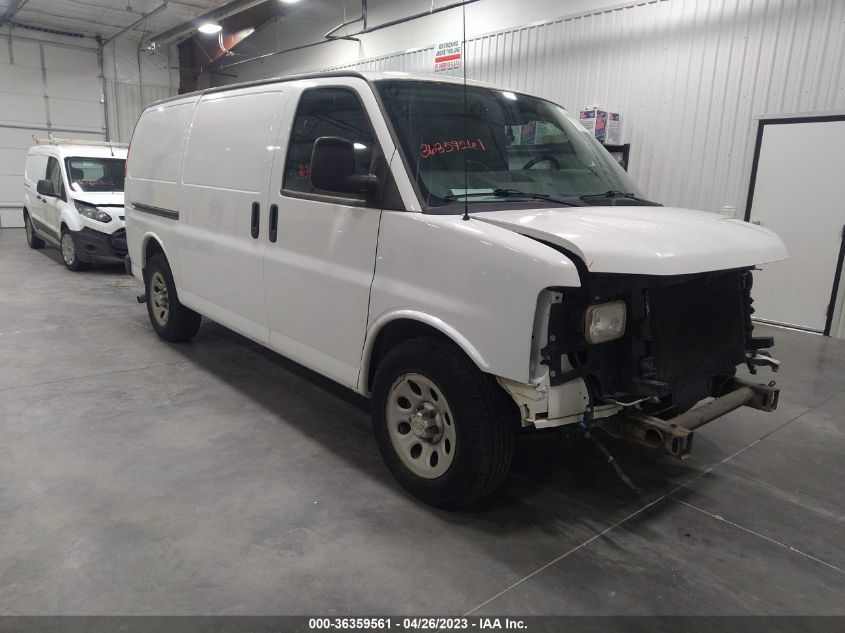 2013 CHEVROLET EXPRESS 1500 WORK VAN