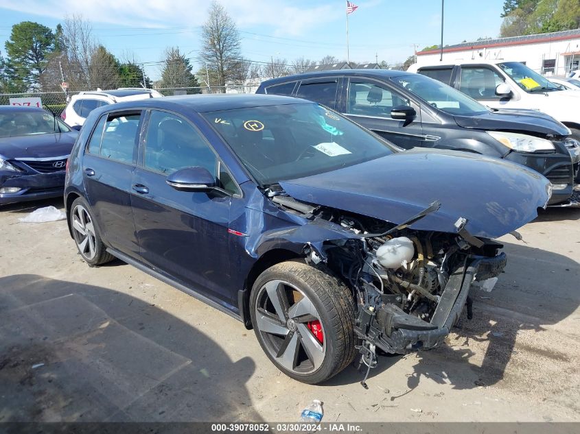 2018 VOLKSWAGEN GOLF GTI