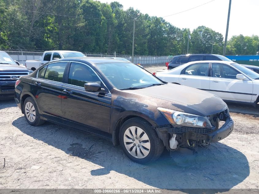 2012 HONDA ACCORD 2.4 LX