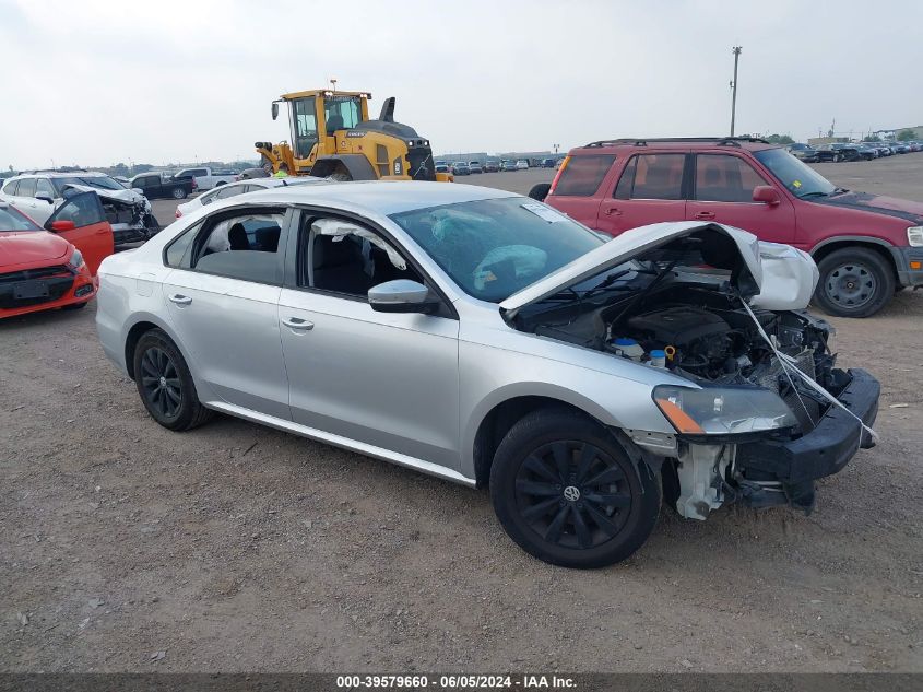 2015 VOLKSWAGEN PASSAT S