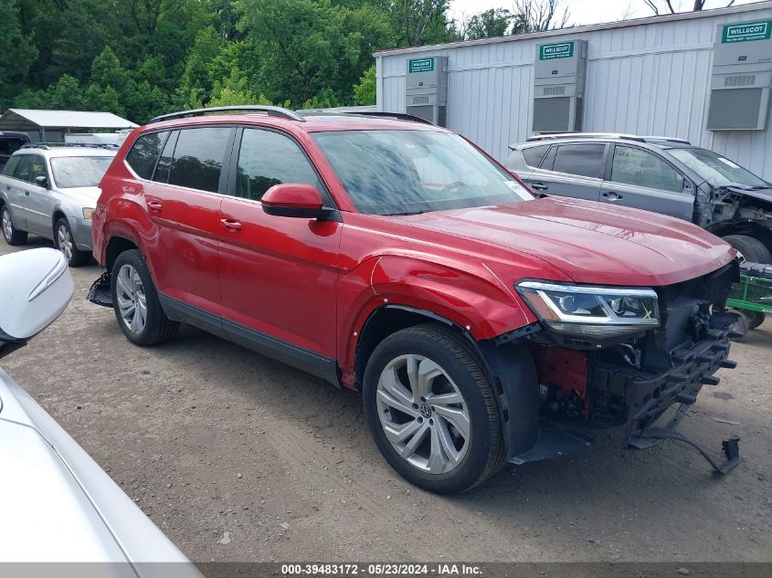 2022 VOLKSWAGEN ATLAS 3.6L V6 SE W/TECHNOLOGY