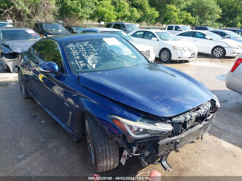 2017 INFINITI Q60 3.0T RED SPORT 400