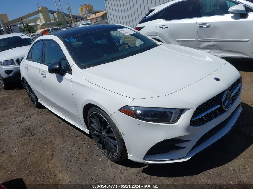 2019 MERCEDES-BENZ A 220 4MATIC