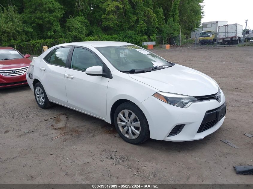 2015 TOYOTA COROLLA LE