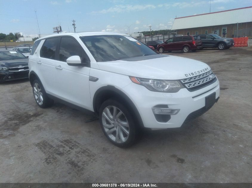 2016 LAND ROVER DISCOVERY SPORT HSE LUX