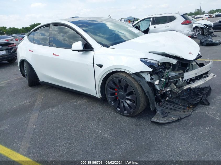 2021 TESLA MODEL Y PERFORMANCE DUAL MOTOR ALL-WHEEL DRIVE