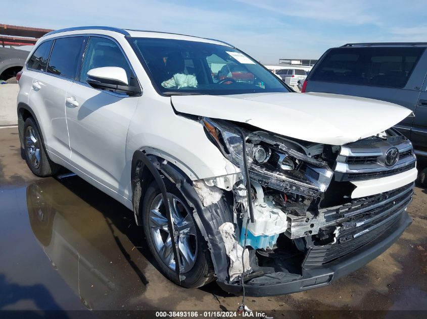 2017 TOYOTA HIGHLANDER LIMITED PLATINUM