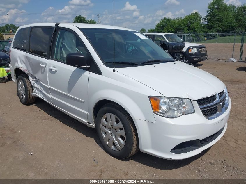 2017 DODGE GRAND CARAVAN SE