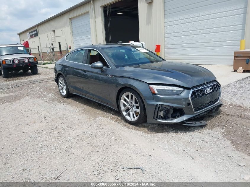 2023 AUDI A5 SPORTBACK PREMIUM PLUS 45 TFSI S LINE QUATTRO S TRONIC