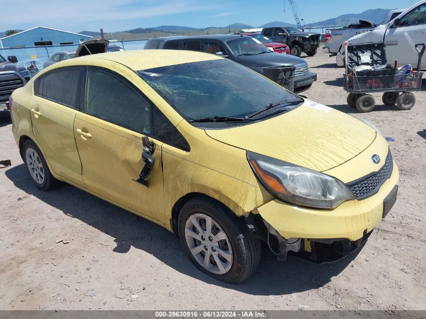 2016 KIA RIO LX