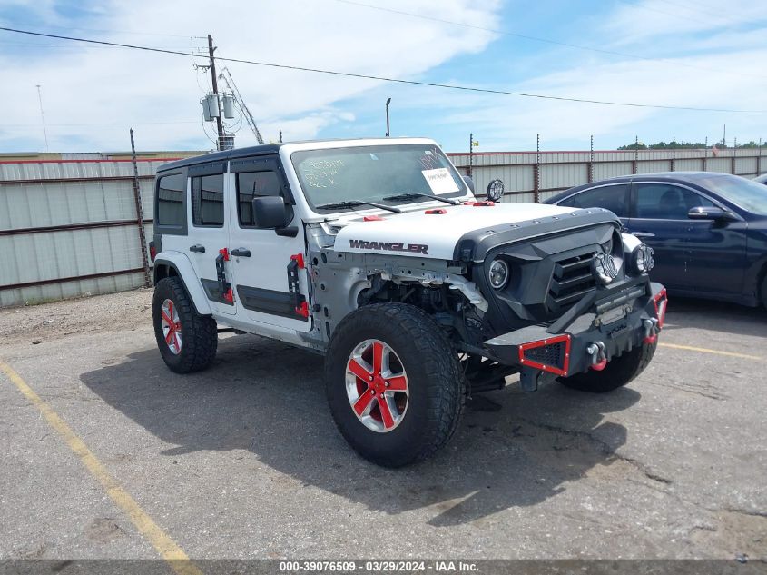 2019 JEEP WRANGLER UNLIMITED SAHARA 4X4