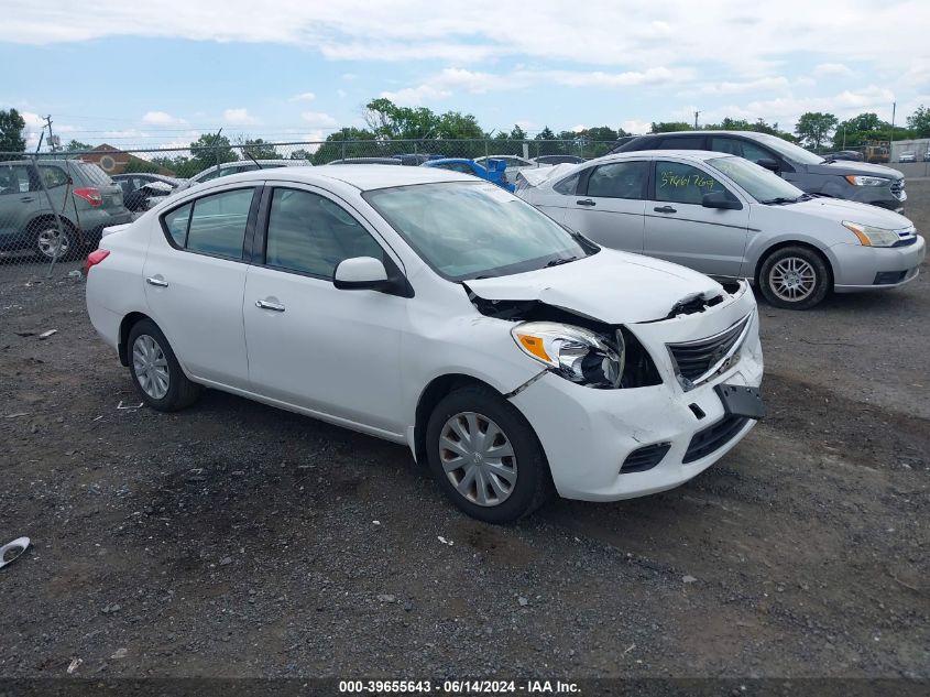 2014 NISSAN VERSA 1.6 S/1.6 S+/1.6 SL/1.6 SV