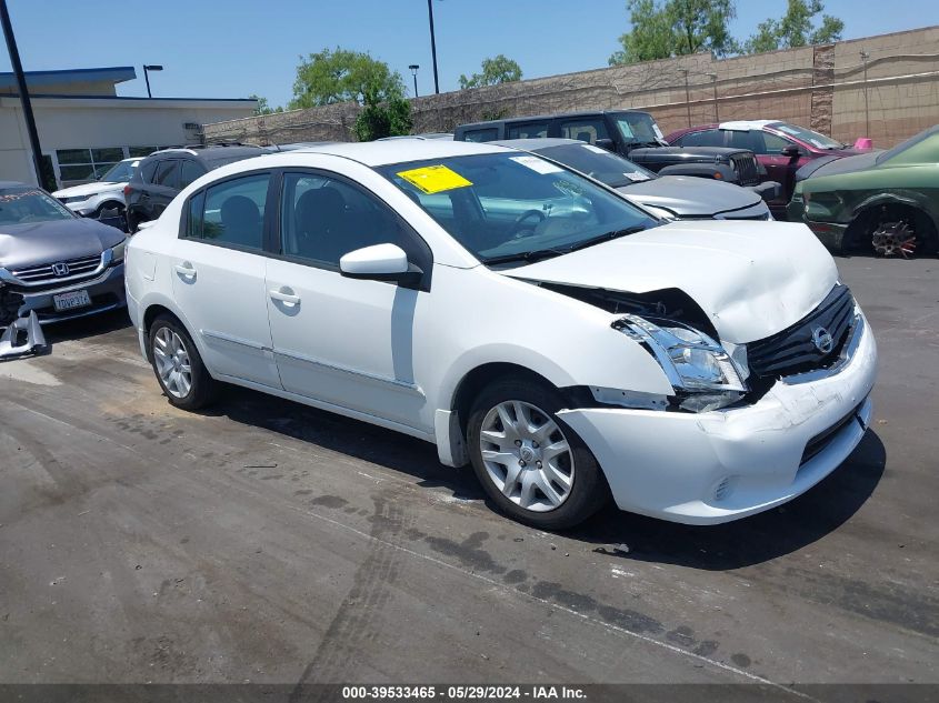 2011 NISSAN SENTRA 2.0S