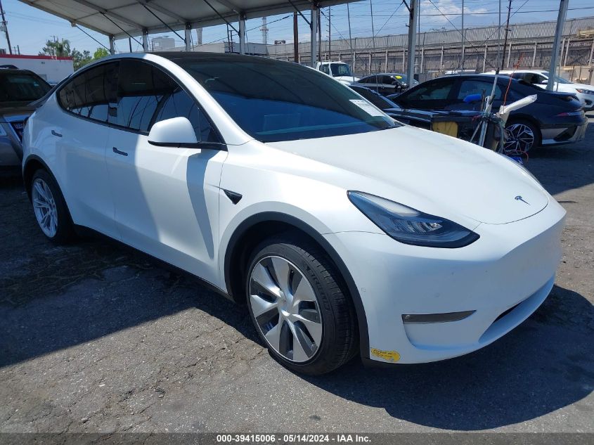 2021 TESLA MODEL Y LONG RANGE DUAL MOTOR ALL-WHEEL DRIVE