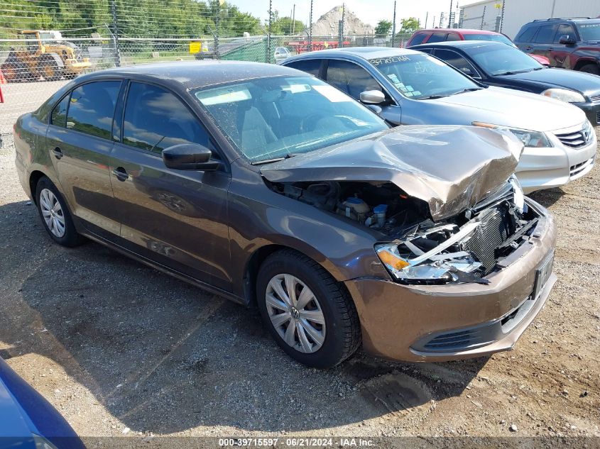 2014 VOLKSWAGEN JETTA 2.0L S