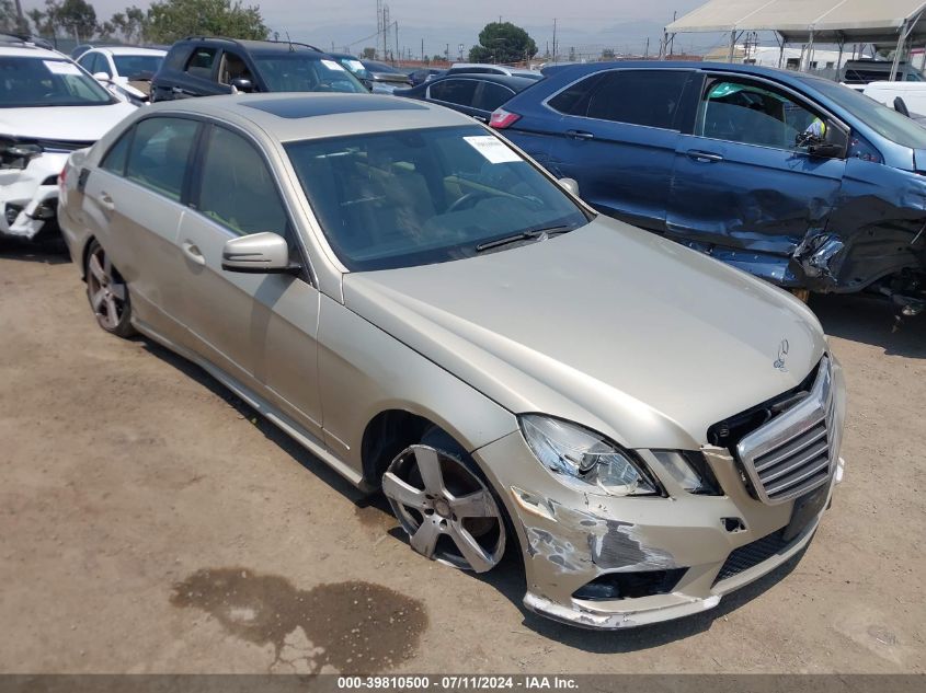 2011 MERCEDES-BENZ E 350 E 350 SPORT