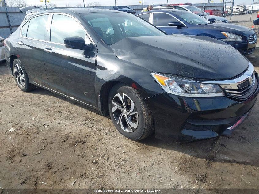 2016 HONDA ACCORD LX