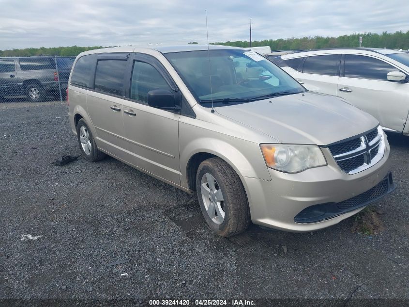 2013 DODGE GRAND CARAVAN SE