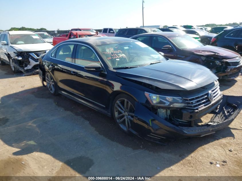 2016 VOLKSWAGEN PASSAT 1.8T R-LINE