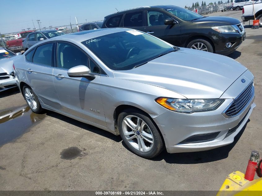 2018 FORD FUSION HYBRID SE