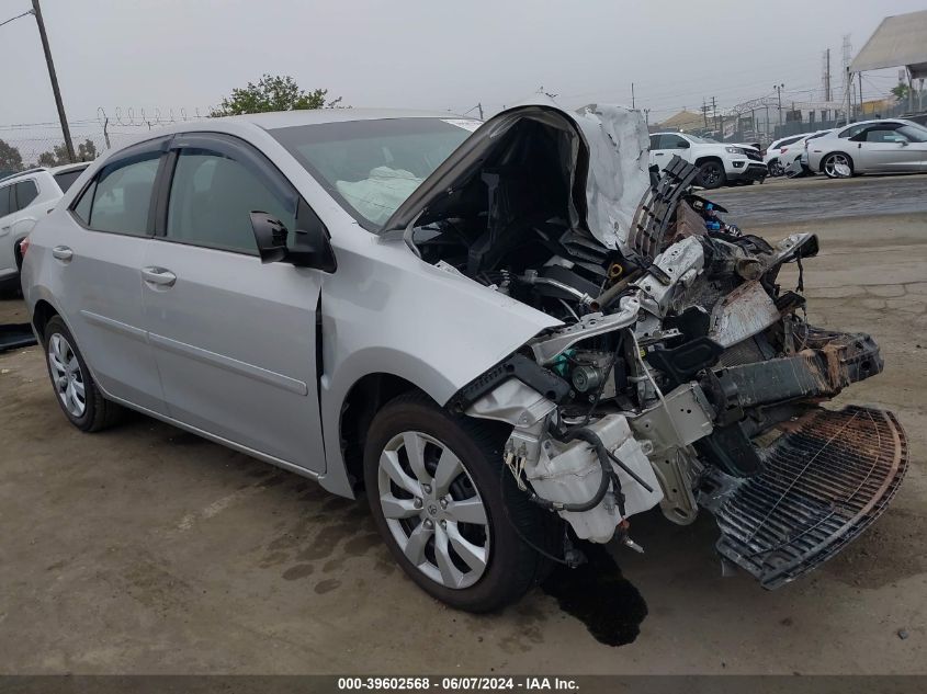 2016 TOYOTA COROLLA LE